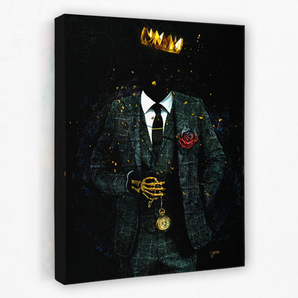 Black and Gold Art