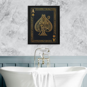 Ace Of Spades Egyptian Card - Thedopeart