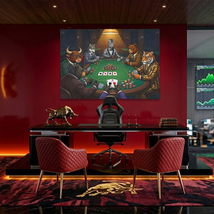 Animal Poker Night