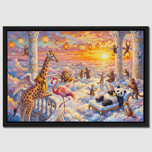 Animals Heavenly Sunset - Thedopeart