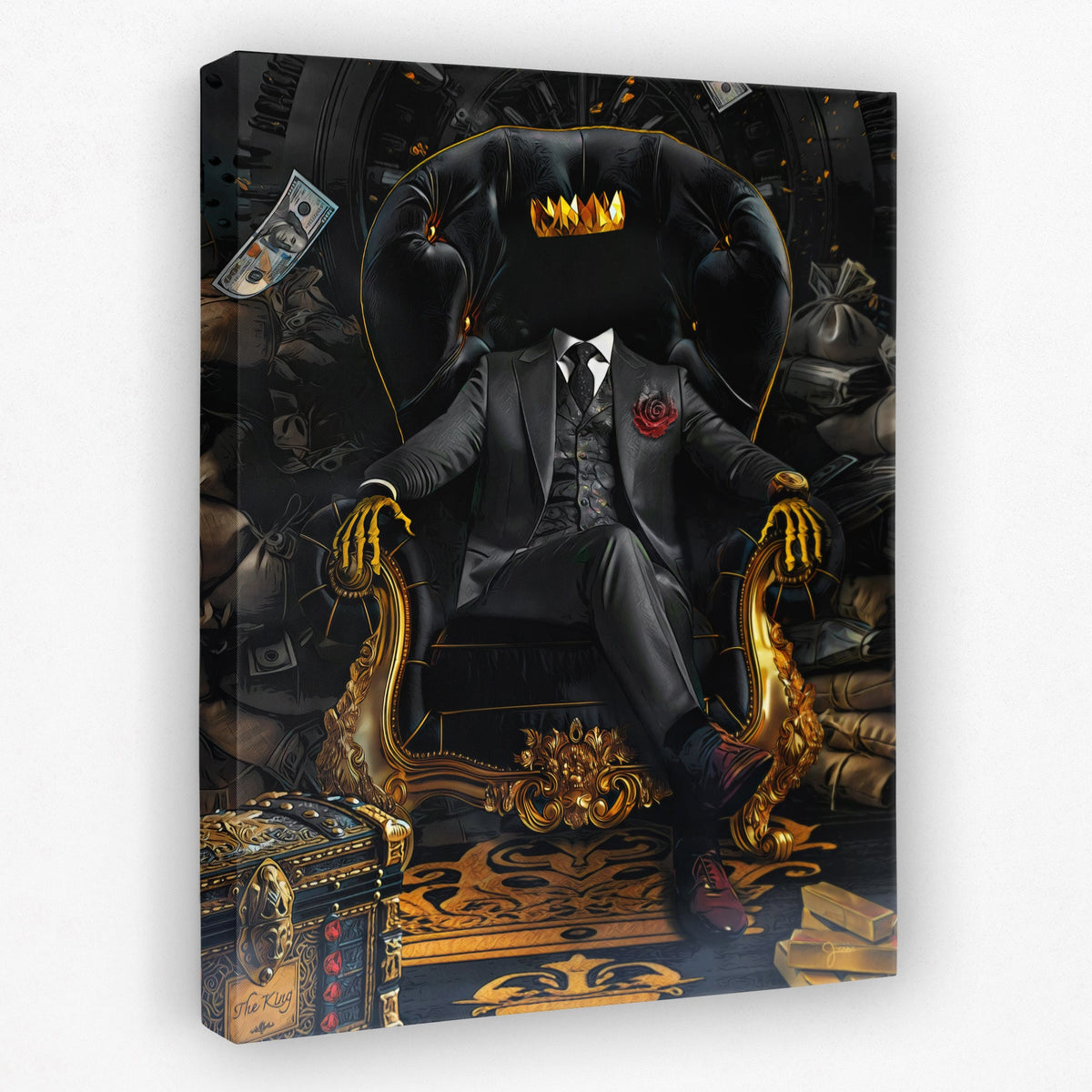 Bank Vault King - Thedopeart