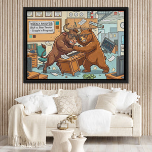 Bear Bull Office Grapple