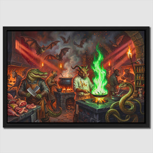 Demons Hellfire Chef - Thedopeart