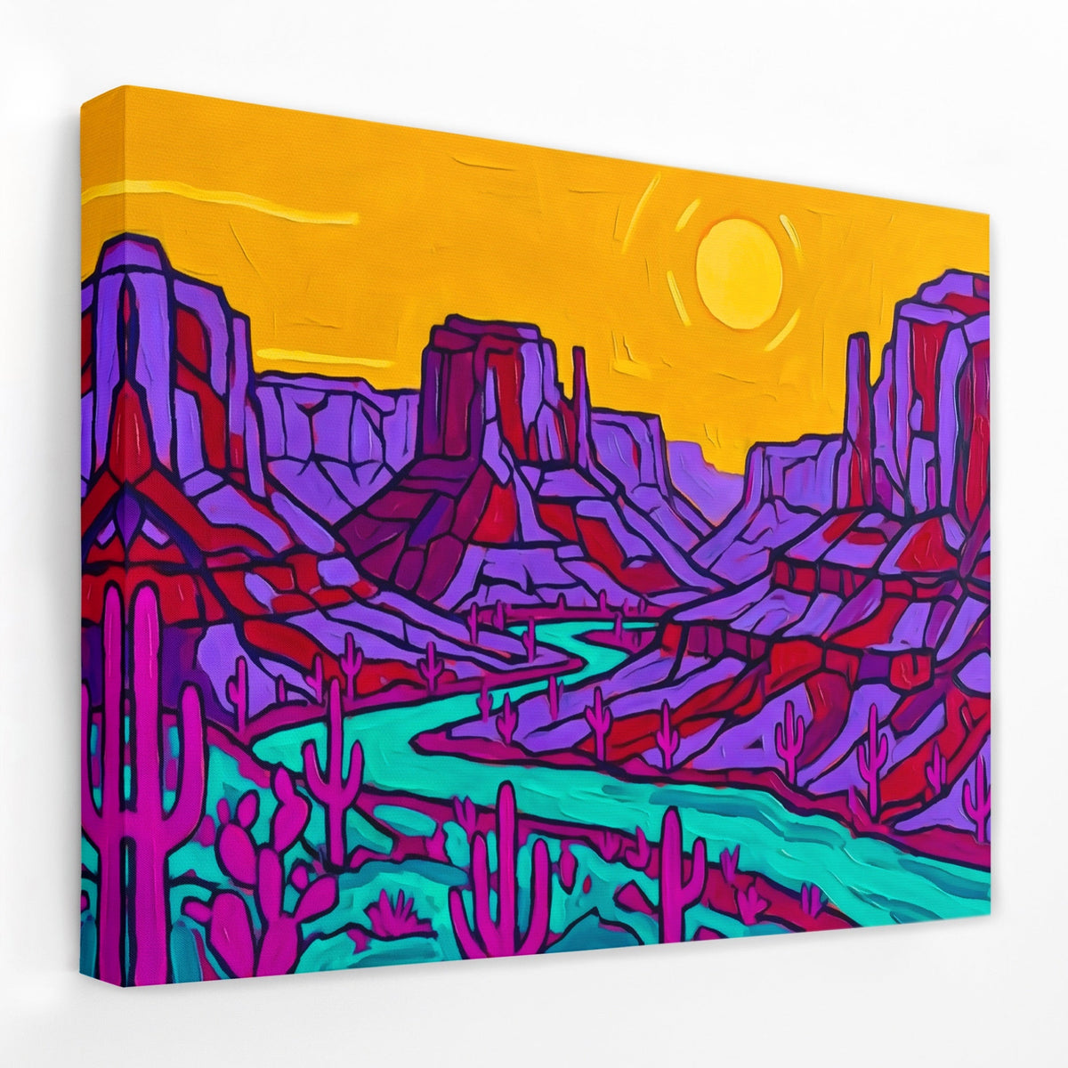 Desert Saguaro Twilight