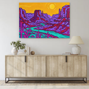Desert Saguaro Twilight