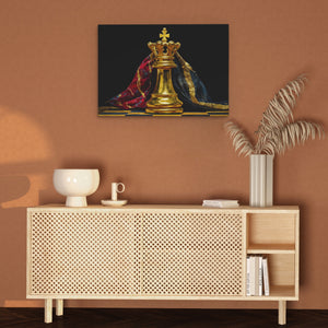 Golden King Enthroned - Thedopeart