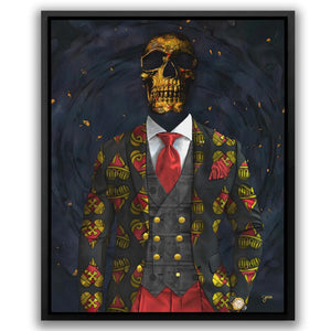 Lucky Skull - Thedopeart
