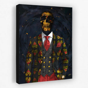 Lucky Skull - Thedopeart