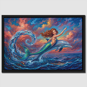 Mermaid Dolphin Dance