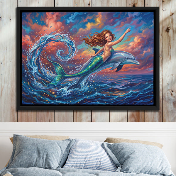 Mermaid Dolphin Dance