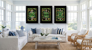 Money Skull Playing Card Art - King Queen Jack Set - Thedopeart
