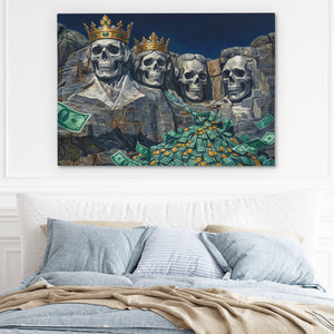 Mount Skullmore Golden - Thedopeart