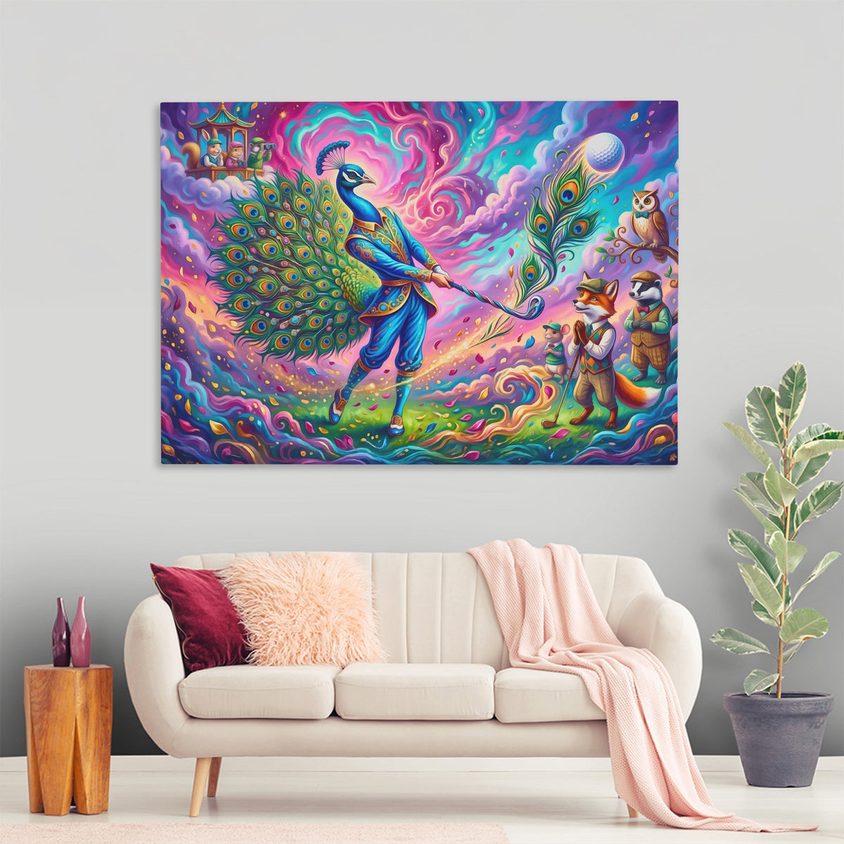 Peacock Celestial Golf