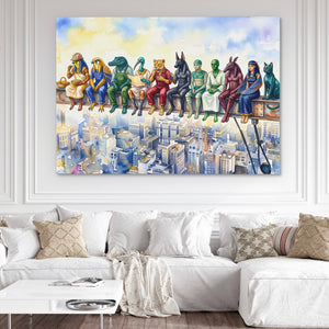 Pharaohs' Skyline Break - Thedopeart