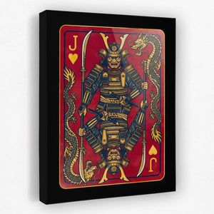 Samurai Jack Hearts Card