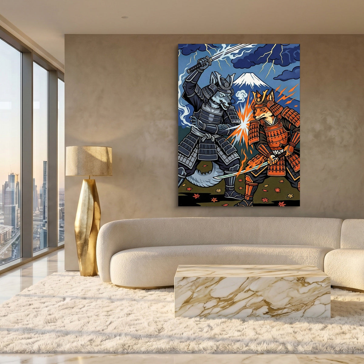Samurai Wolves Clash