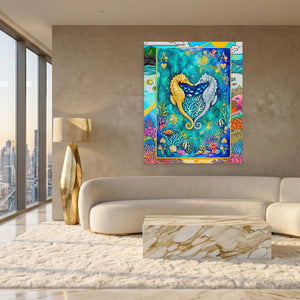 Sea Creature Ace of Hearts Card