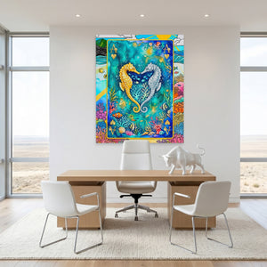 Sea Creature Ace of Hearts Card