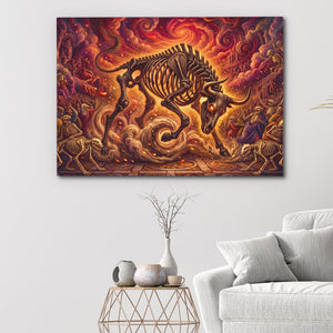 Skeleton Bull Inferno
