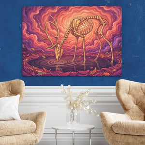 Skeleton Deer Inferno