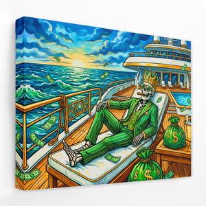 Skeleton Tycoon Sunset - Thedopeart
