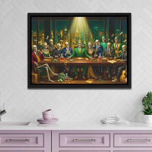 Skull Last Supper - Thedopeart