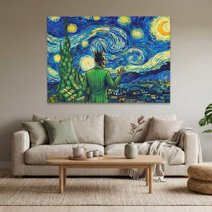 Skull Swirling Cosmos - Thedopeart