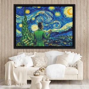 Skull Swirling Cosmos - Thedopeart