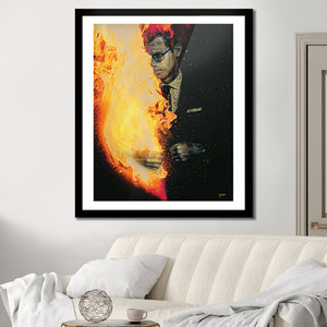 Work Flow Semi-gloss Print - Thedopeart Prints