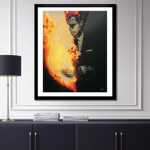 Work Flow Semi-gloss Print - Thedopeart Prints