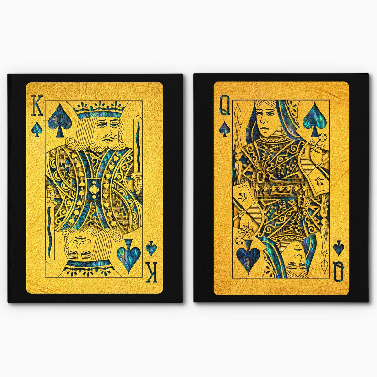 Abalone King and Queen Set - Thedopeart Canvas