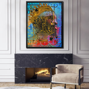 All Seeing King - Thedopeart Canvas