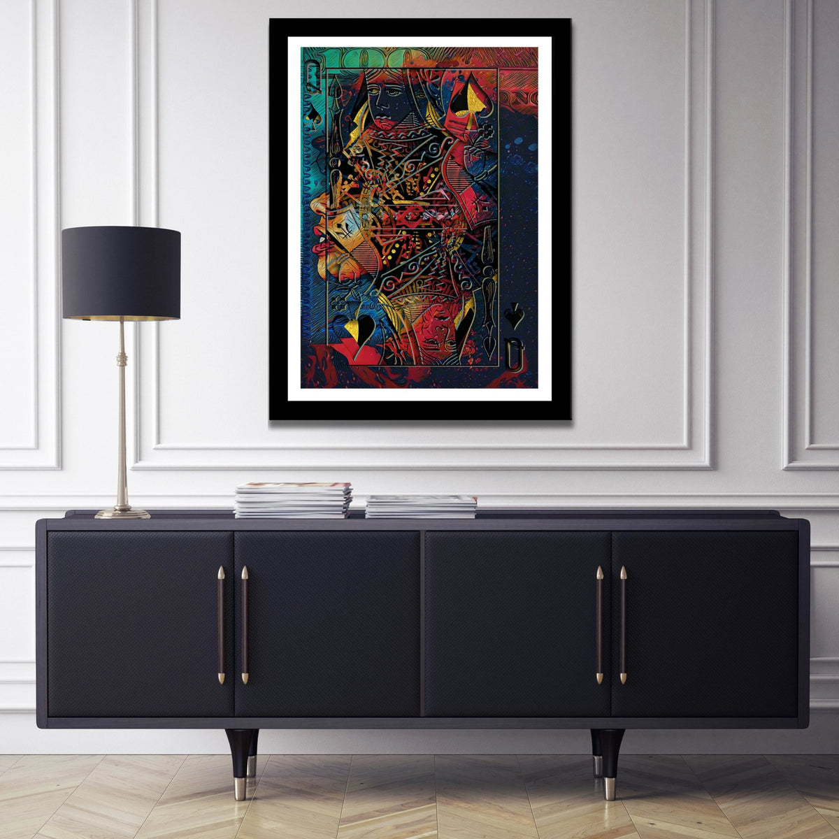 All Seeing Queen Semi-gloss Print - Thedopeart Prints