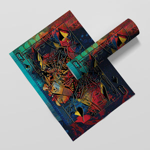 All Seeing Queen Semi-gloss Print - Thedopeart Prints