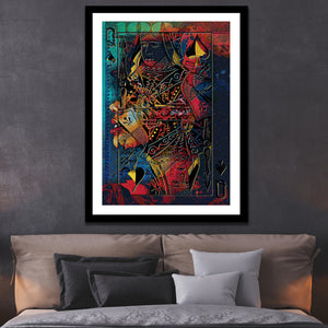 All Seeing Queen Semi-gloss Print - Thedopeart Prints