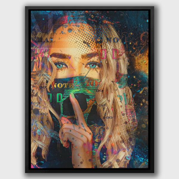 A.T.M. Heist - Thedopeart Canvas