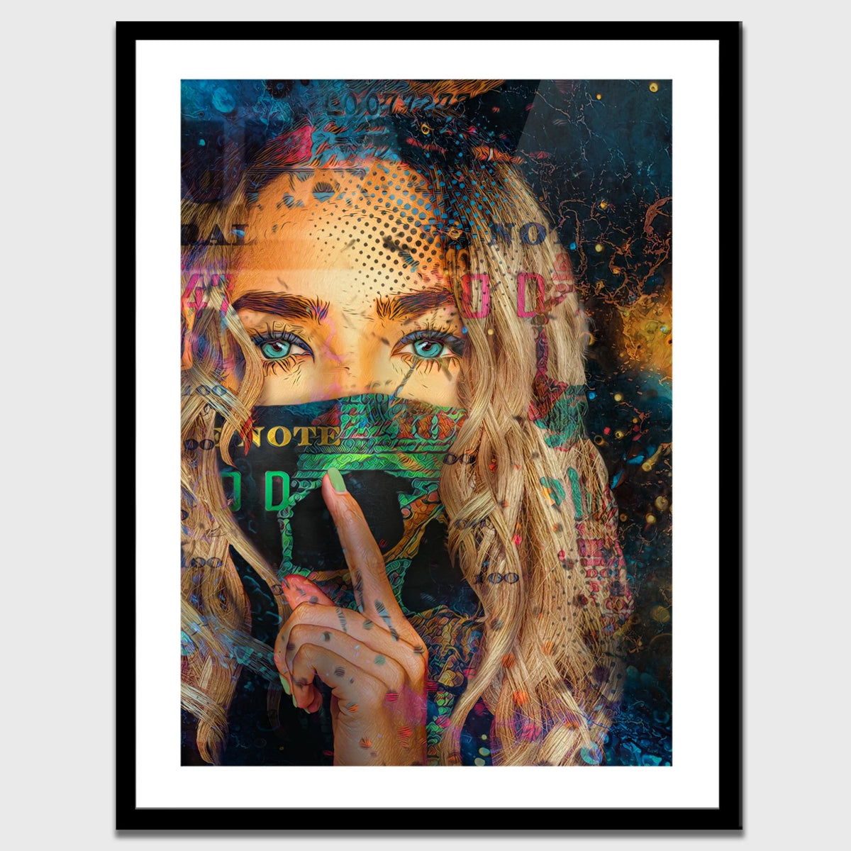ATM Heist Semi-gloss Print - Thedopeart Prints