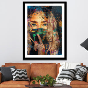 ATM Heist Semi-gloss Print - Thedopeart Prints