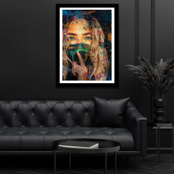ATM Heist Semi-gloss Print - Thedopeart Prints