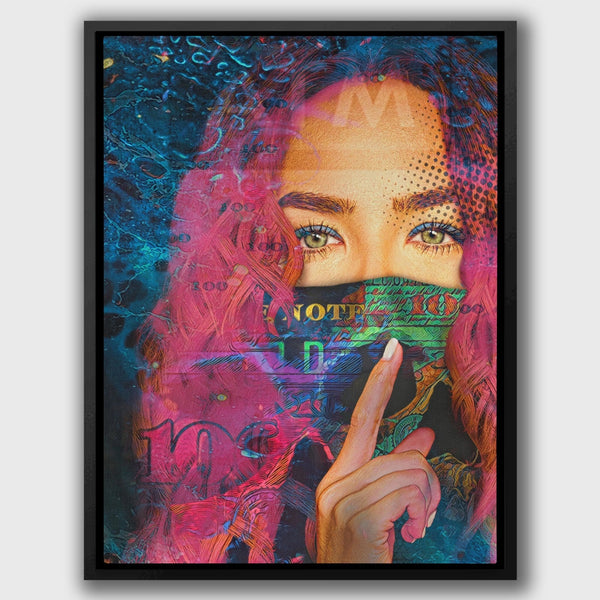 A.T.M. Pink - Thedopeart Canvas