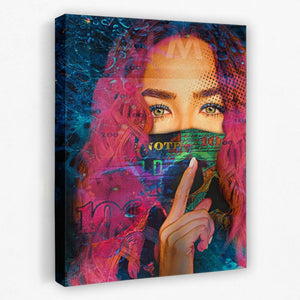 A.T.M. Pink - Thedopeart Canvas