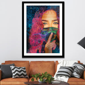 ATM Pink Semi-gloss Print - Thedopeart Prints