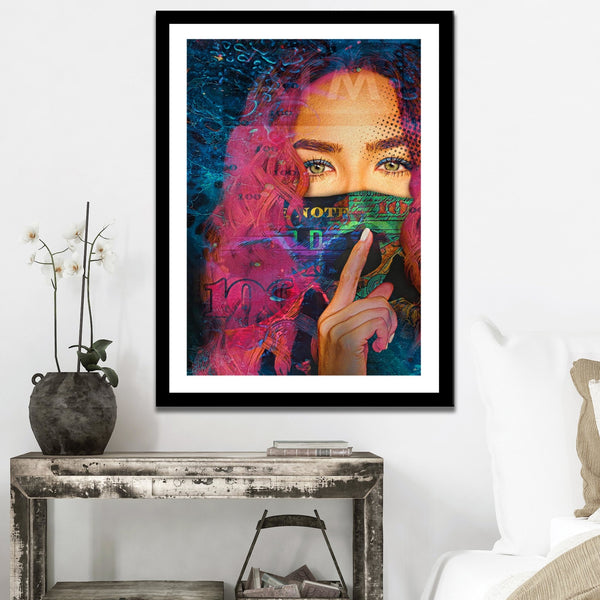 ATM Pink Semi-gloss Print - Thedopeart Prints