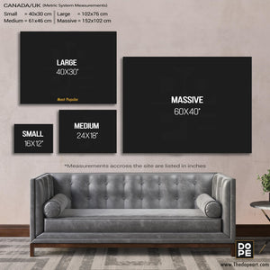 Controlled Chaos - Thedopeart Canvas