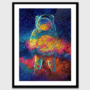 Cosmic Bang Semi-gloss Print - Thedopeart Prints