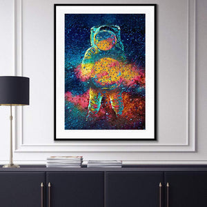 Cosmic Bang Semi-gloss Print - Thedopeart Prints