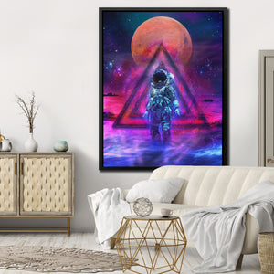 Cosmonaut - Thedopeart Canvas