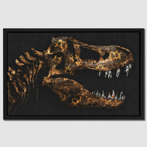 Cryptosaurus Rex - Thedopeart Canvas
