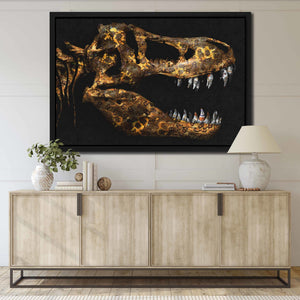 Cryptosaurus Rex - Thedopeart Canvas