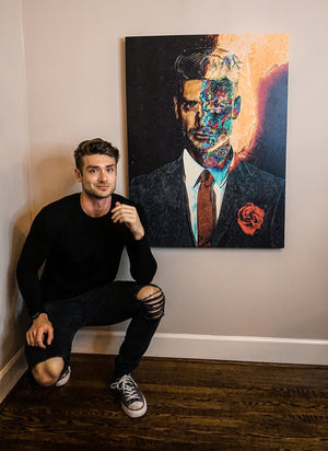 Custom Artwork by Jesse Johnson - Thedopeart Canvas